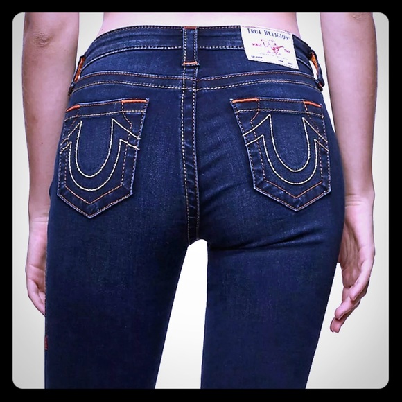 True Religion Denim - ⏬❗♥True Religion World Tour Dark Jeans size 28📦💸